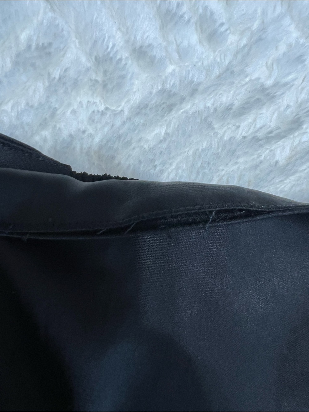 Reformation Cora Satin Top Black Size 8 NWT Square Neck Open Back Side Zip - Picture 12 of 12